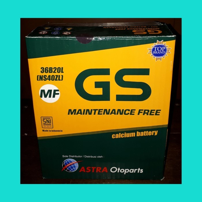 Termurah Aki Kering Gs Mf Astra Ns40Zl Brio, Jazz, Freed,Mobilio, Xpander, Agya