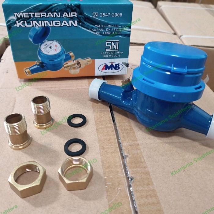 Terlaris METERAN AIR KUNINGAN / METERAN PAM WATER METER AMNB (SNI) SALE