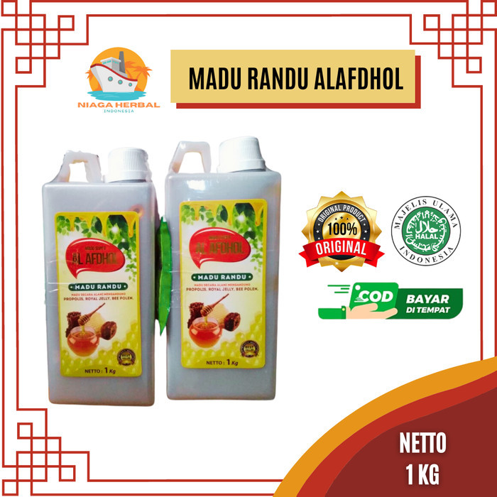 

AL-AFHDOL Madu Super Al Afdhol Murni Randu 1 Kg Madu Asli Terlaris