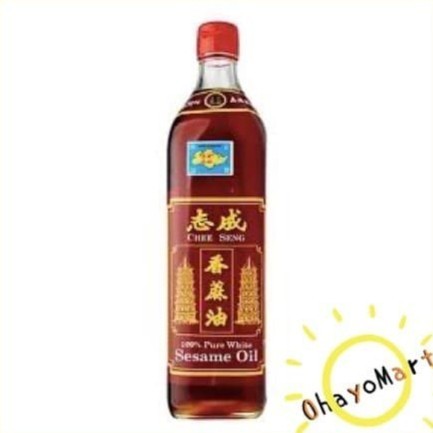 Chee Seng Sesame Oil / Minyak Wijen Pagoda / Minyak Masak 750Ml New