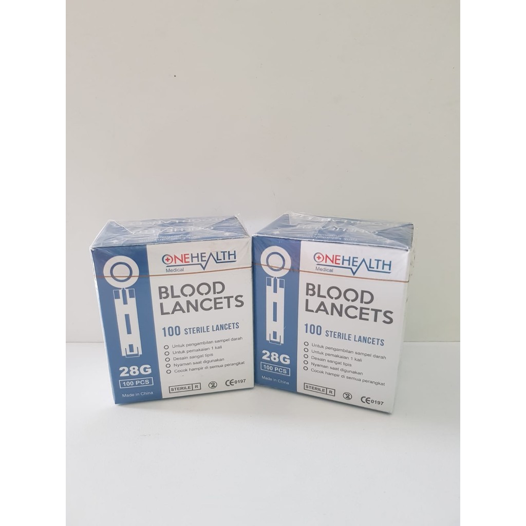 Onehealth Blood Lancet / Blood Lancet / Jarum Lancet