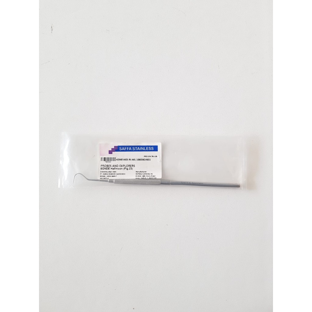 SONDE HALFMOON / EXPLORER S/E HALFMOON/sonde mulut/sonde gigi lengkung