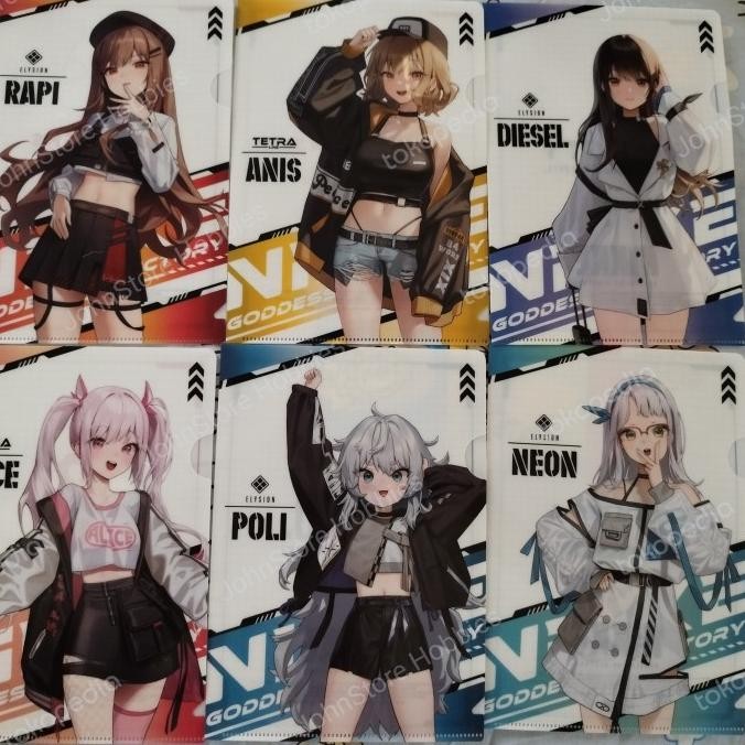

NEW Nikke X FamilyMart A5 Clear File (Ver. 2)