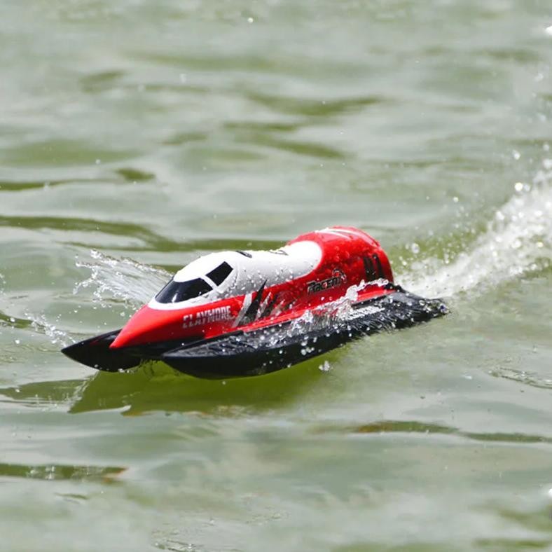 RC CATAMARAN MOTOR BOAT ELECTRIC REMOTE CONTROL BOAT MODEL HIGH SPEED RACING SPEED BOAT MODEL TOY GI