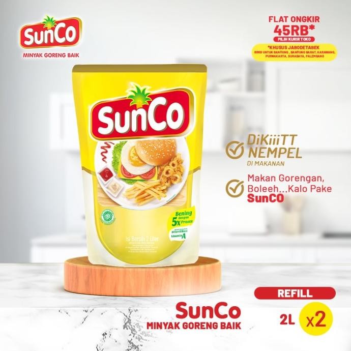 

Sunco Minyak Goreng Refill 2L - Twinpack