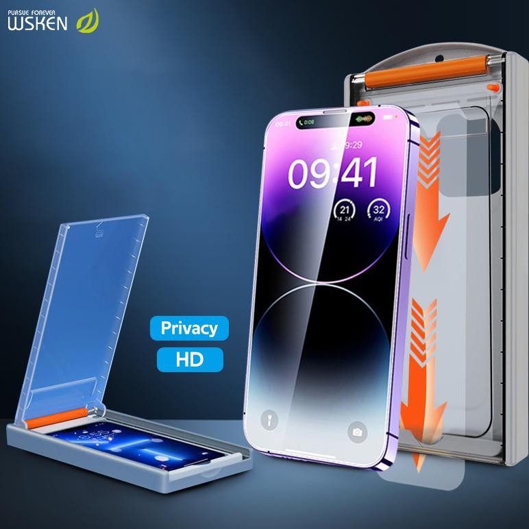 Pj - Wsken For Iphone 15 Pro / 15 Pro Max / 14 Pro / 14 Pro Max Screenscreen Protector 9H Hd Tempere
