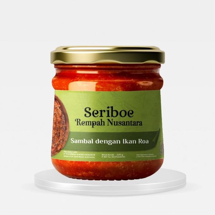 

REMPAH NUSANTARA SAMBAL IKAN ROA 3 BOTOL JAR X 120GR