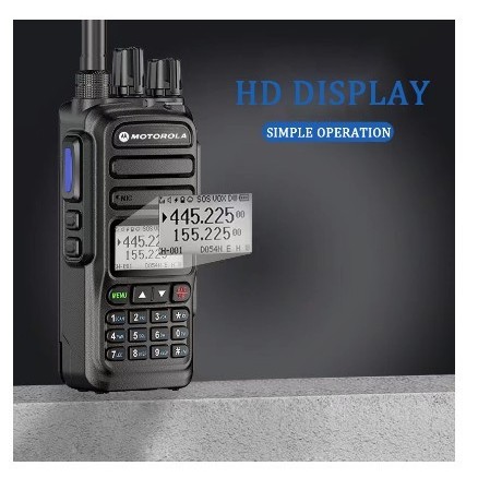 TERBARU Motorola Walkie talkie HT HX370S HX-370S radio antiair jarak jauh