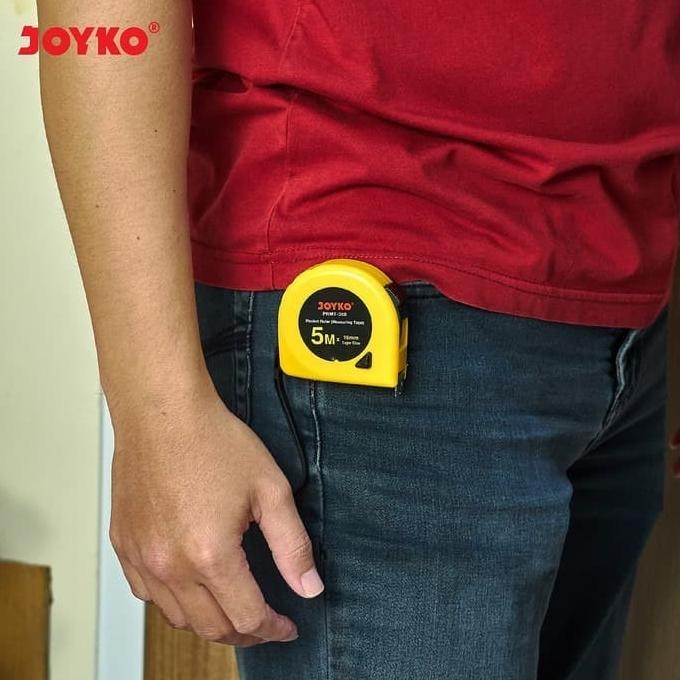 

Baru Meteran Joyko Prmt-300 5 Meter / Pocket Ruler