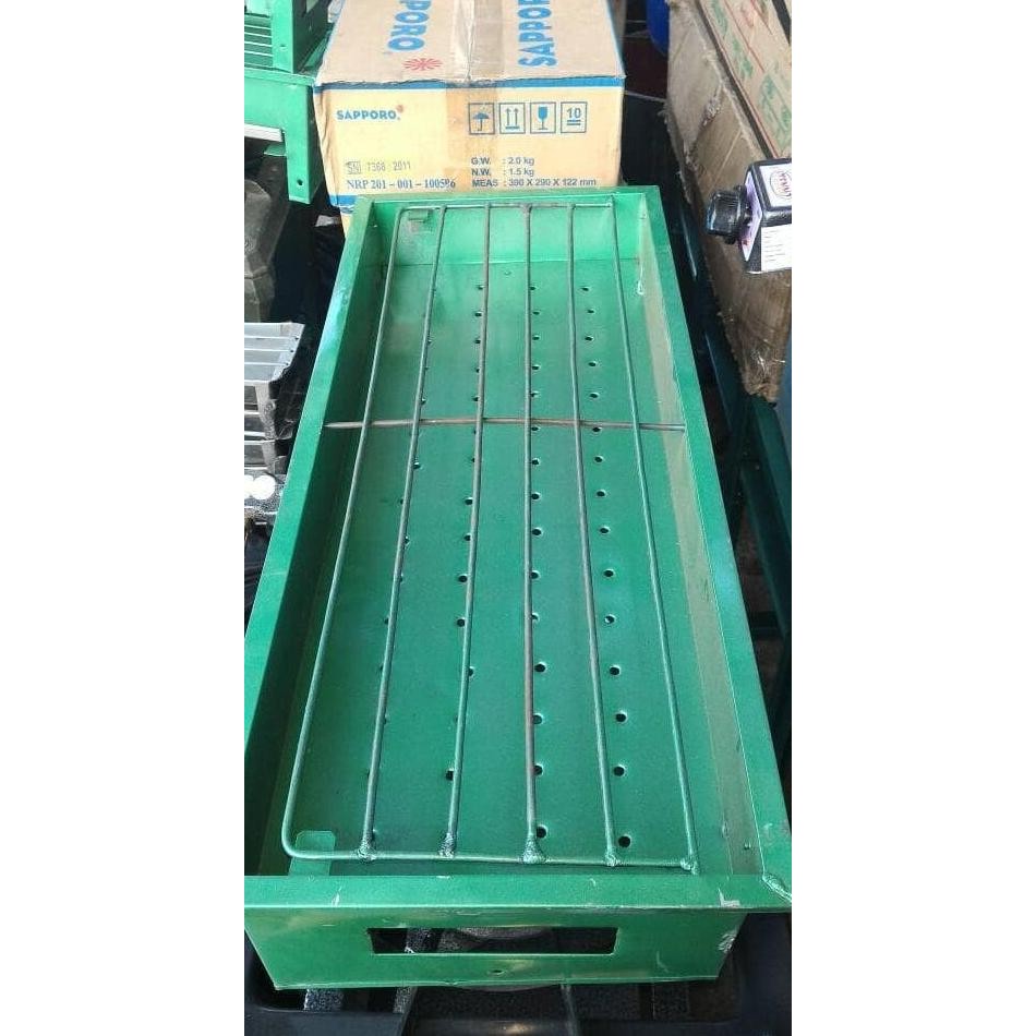 Bakaran Sate Kaki 20 X 60 Panggangan Arang Grill Alat Panggang