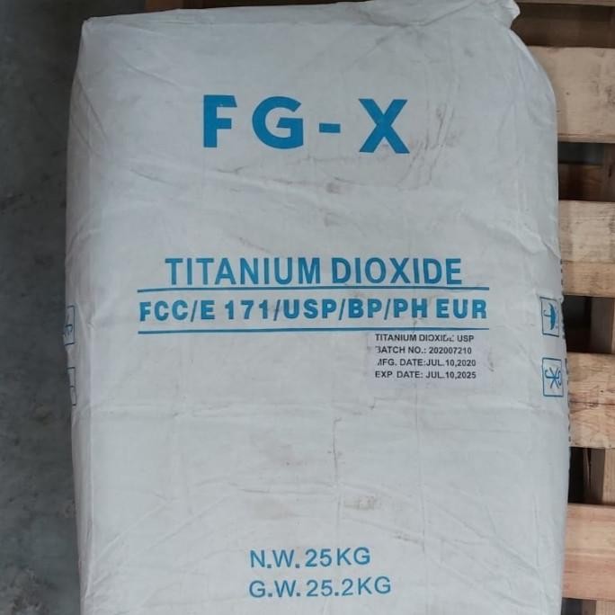 

Titanium Dioxide E171 Pemutih Opaque Food Grade 1Kg Terlaris