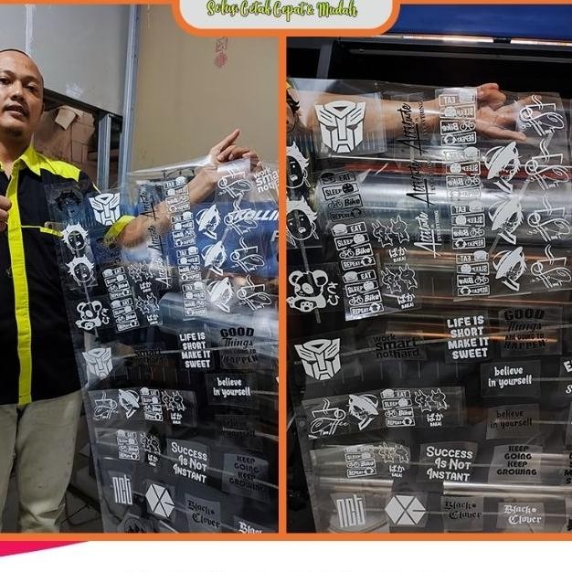 

Uv Dtf Stiker / Decal Uv / Cutting Stiker Thumbler