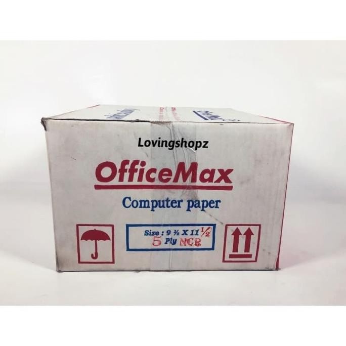 

Baru Continuos Form Office Max 91/2 X 11Inch , 5 Ply Bagi 2