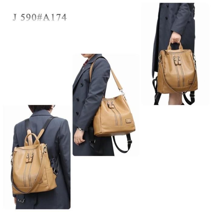 Tas Ransel Wanita Import Branded/Fossil Rangsel Multy Fungsi 590#A174