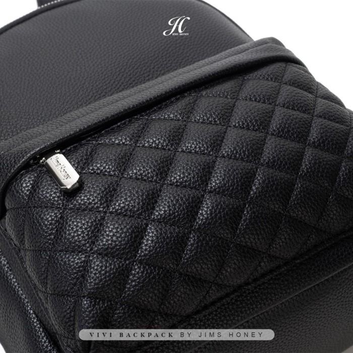 Vivi Ransel Bagpack Kulit Wanita Original Jimshoney Ready
