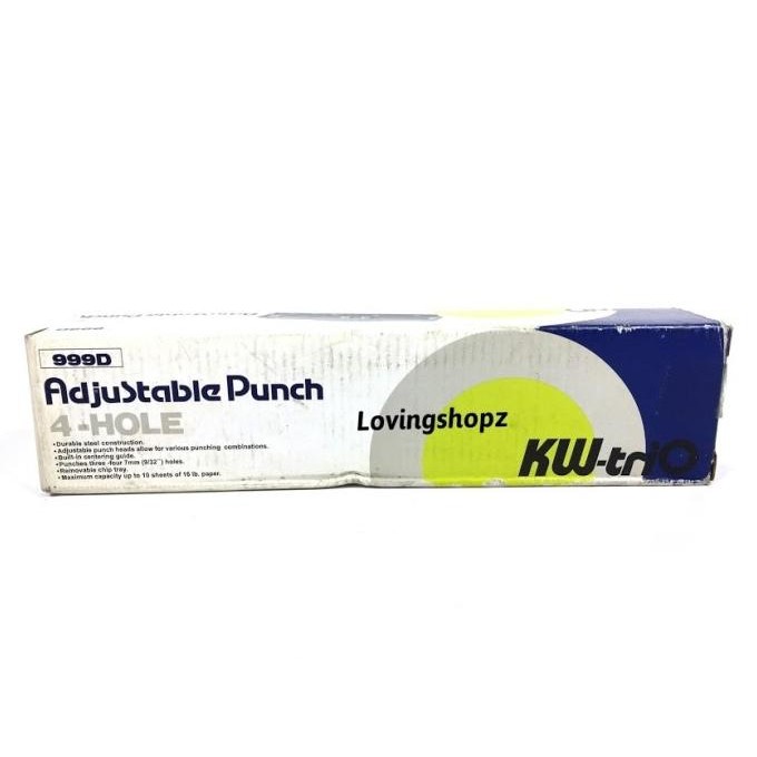 

Baru Pembolong Kertas 4 Lubang, Adjustable Punch 4 Hole