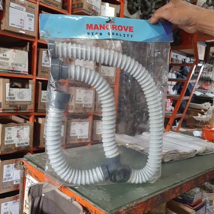 New Selang Pembuangan Bak Cuci Piring Double 2 Lubang /Afur