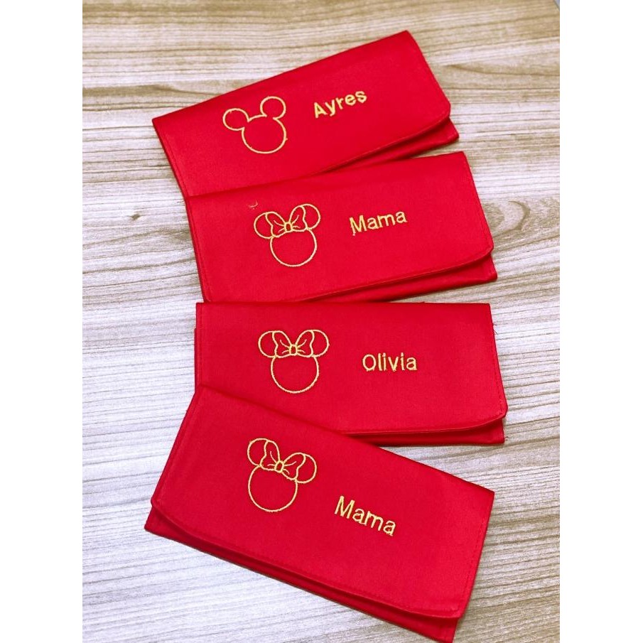 

TERBARU FAWN'G HANDMADE - MONEY POUCH / ANGPAO IMLEK EDISI MICKEY MINNY !!!!!