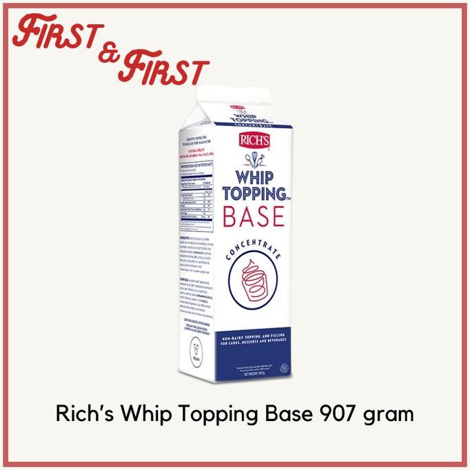 

Rich Whip Topping Base 907 gram