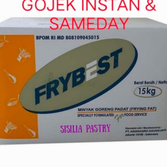 

minyak frybest 15kg minyak padat