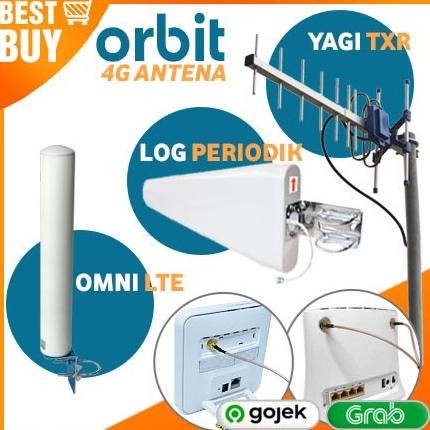 Antena 4G Orbit Star 2 3 PRO Z1 Max Yagi Grid Omni LPDA Log Periodic