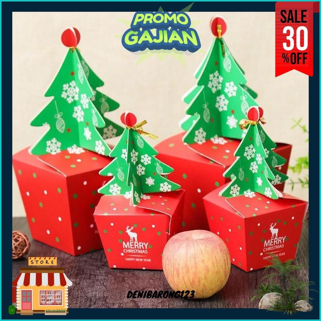 

Box Hampers Christmas / Box Hampers Natal Isi 5Pcs Diskon