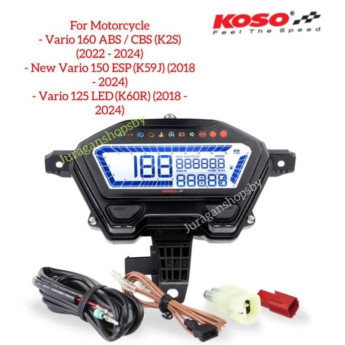 TERBARU - Speedometer Koso Remora New Vario 125 Vario 150 ESP Koso Original