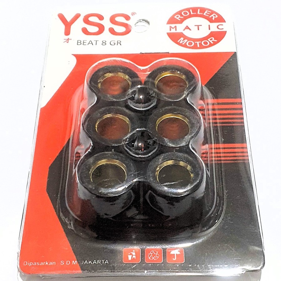 ROLLER SET YSS BEAT KARBU - 8 GRAM