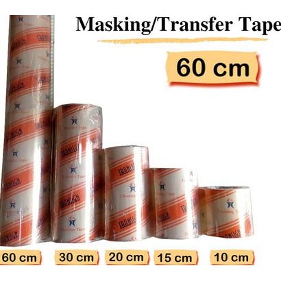 

BEBAS ONGKIR - Masking / transfertape Transign 20Cm