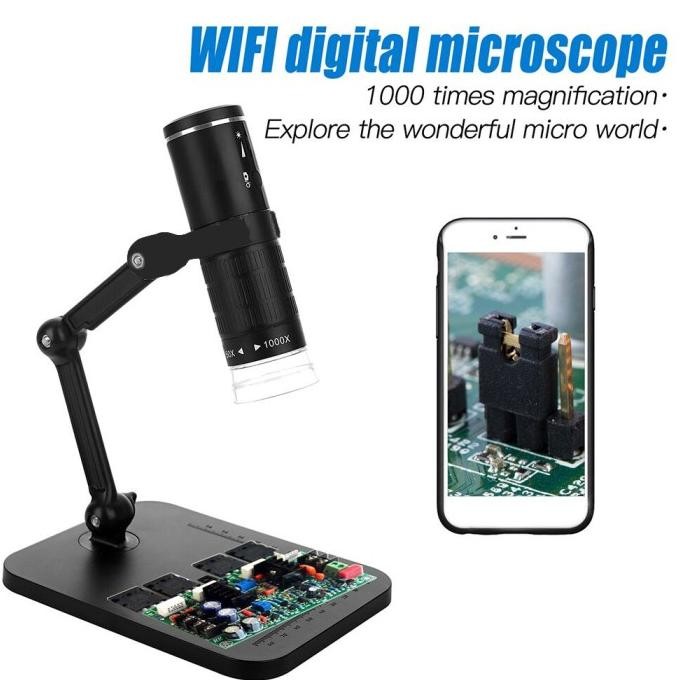

Mikroskop Digital USB 1000X Magnification Android IOS HD Microscope Wifi Portable BS76