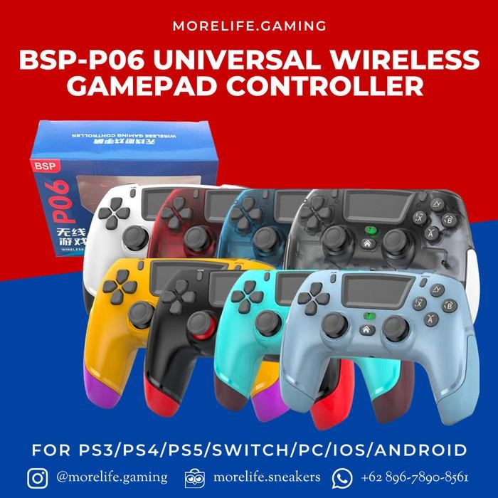 Bsp P06 Stick Wireless Controller For Pc , Ps4 , Ps3 , Switch , Oled ,