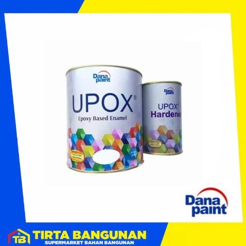 DANAPAINT UPOX CAT LANTAI KERAMIK /UPOX EPOXY + HARDENER 0.9 LT/SET HFS