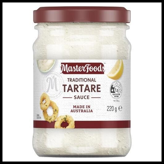 

Masterfoods Traditional Tartare Sauce 220Gr