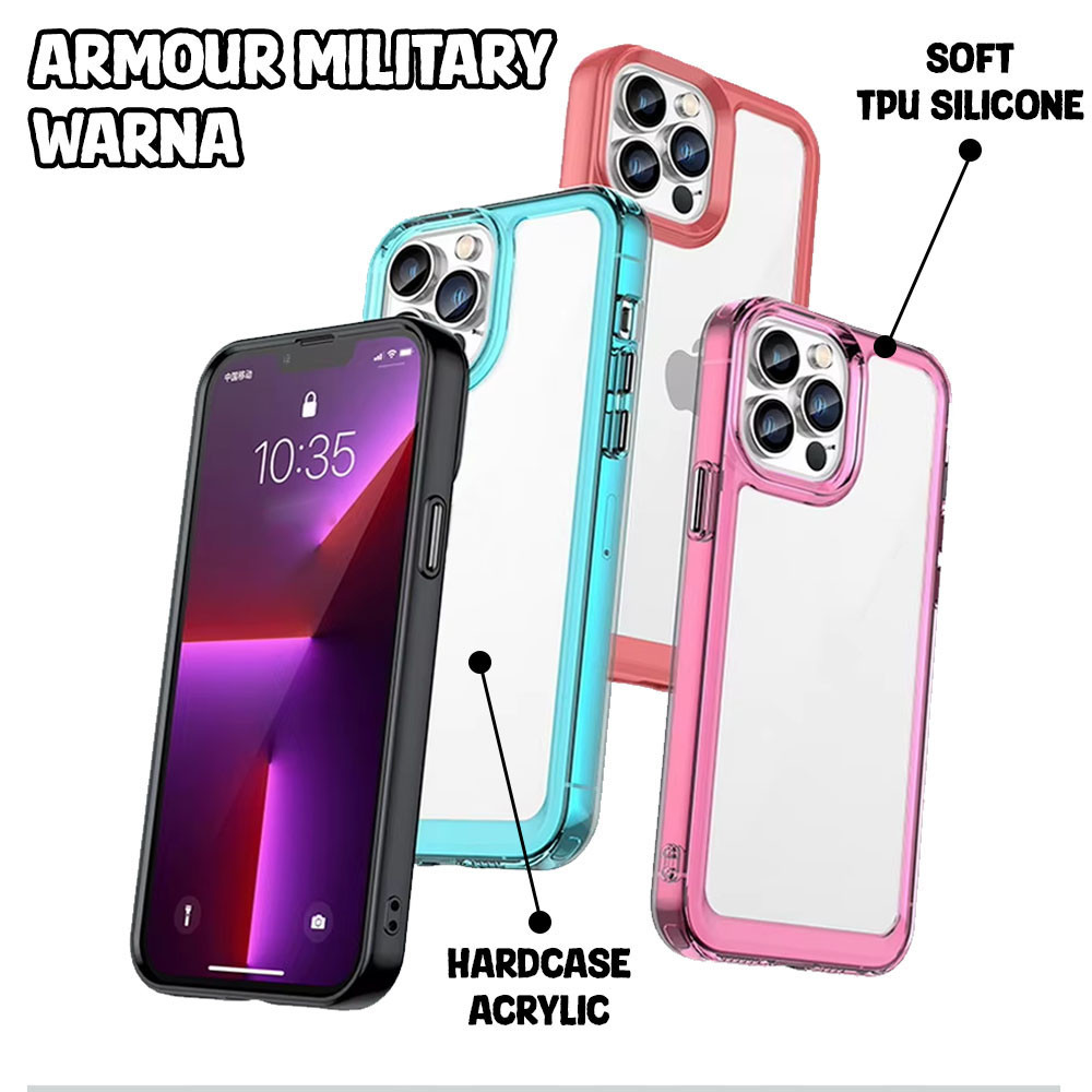 ARMOUR MILITARY WARNA Case Samsung Z Flip 6 Fold 6 Z Flip 5 Fold 5 Z Flip 4 Fold 4 Z Flip 3 Fold 3 Z