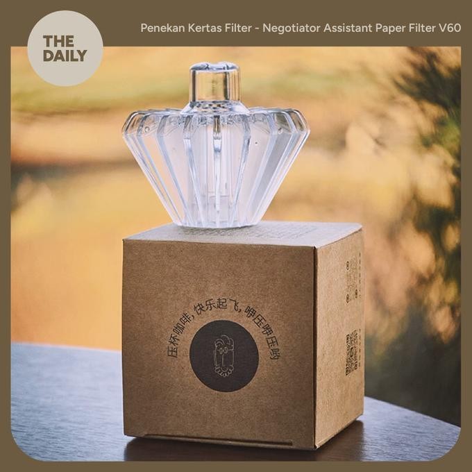 

Negotiator Assistant Paper Filter Kalita Wave V60 Dripper - Penekan Kertas Filter Kopi