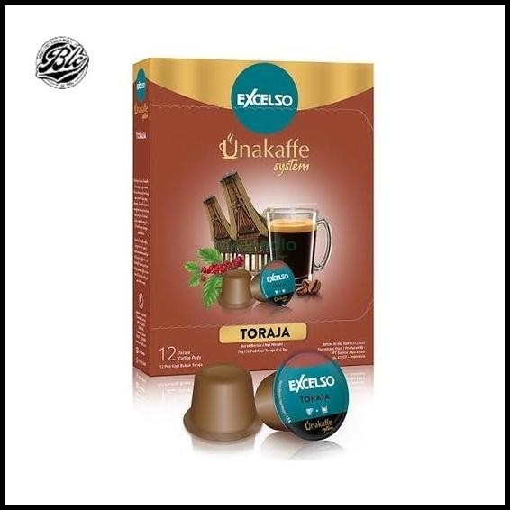 

Excelso Unakaffe Toraja Box Isi 12