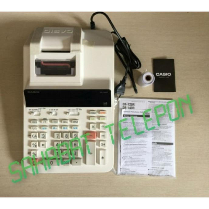 

Kalkulator Save Time With Reprint Function Casio Dr-140R
