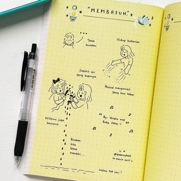 

Dreams Journal Peekmybook / Jurnal Grid Dotted / Bullet Journal / Bujo