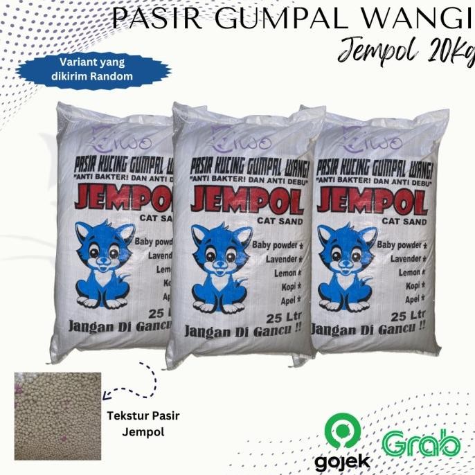 PASIR GUMPAL KUCING 25LT 25LT 20KG 20KG