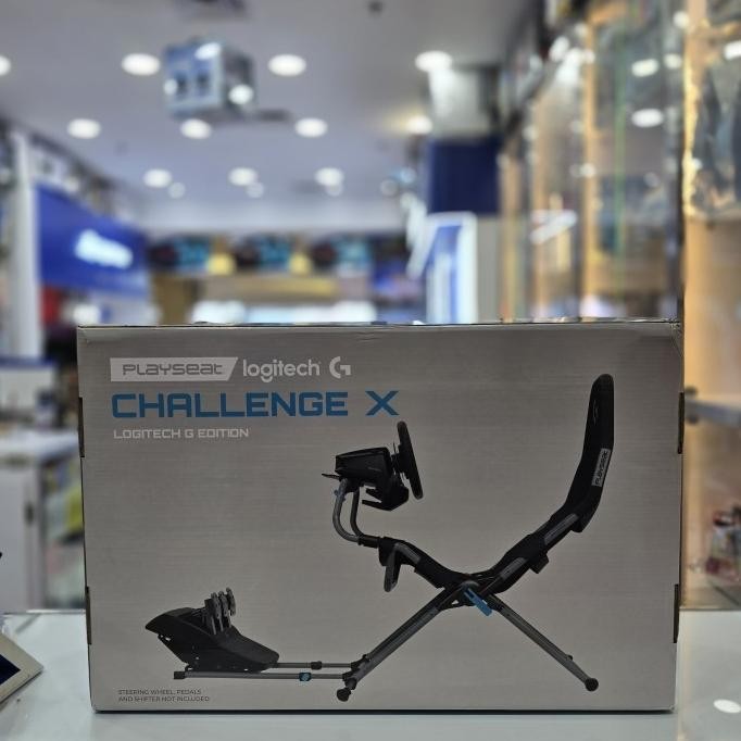 Kursi Simulator Balap Playseat Challenge X Logitech G Edition - Hitam