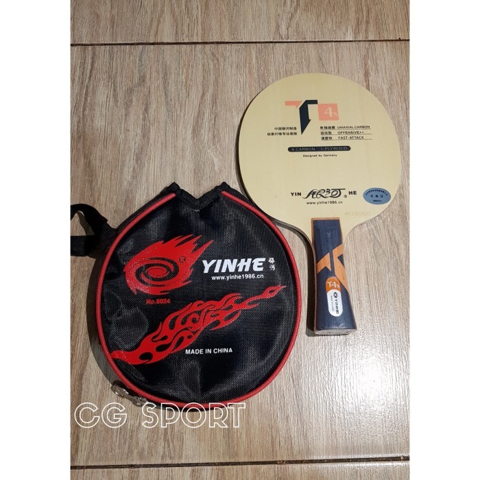 Kayu Pingpong Yinhe T4S Carbon Blade Yinhe T-4S