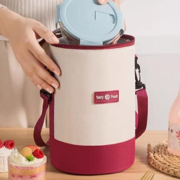 Lunchbag Tas Bekal / Tas Bekal Rantang 3 Susun / Lcb 23