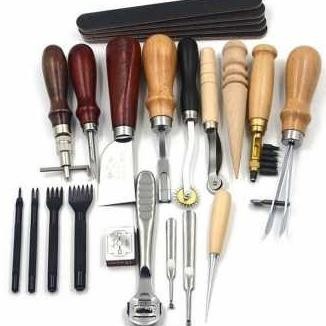 

Best Produk Alat Seni Diy Kulit 18In1 Leather Craft Stitching Tool Set Wa134