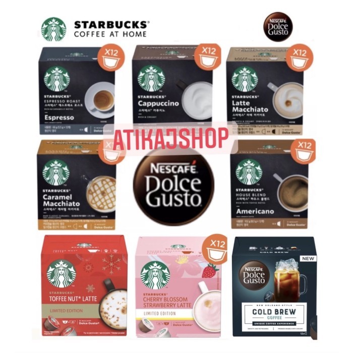 

Nescafe Dolce Gusto Ndg Starbucks Coffee Capsule .