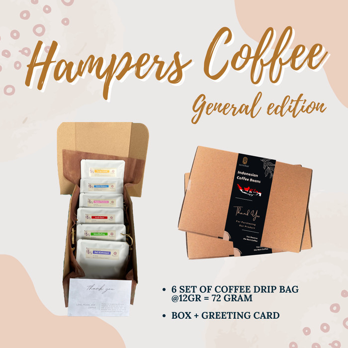 

Natal Drip Bag Kopi Gift box hampers Ultah Natal Parcel Christmas coffee - Lainnya Limited