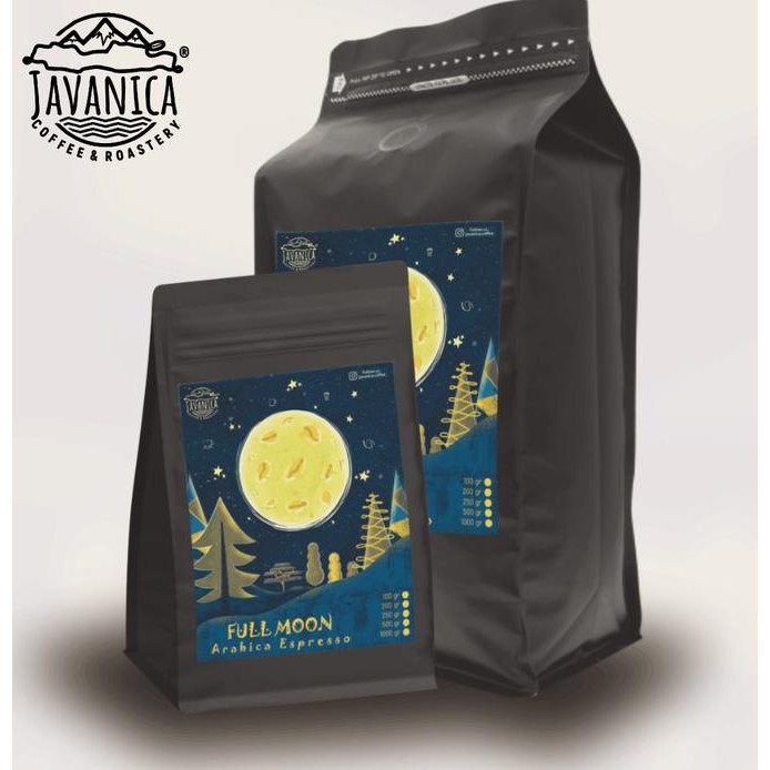 

Roasted Bean Arabica Espresso - Full Moon 1 Kg