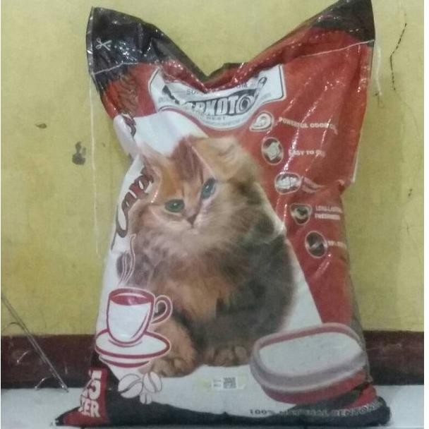 Pasir Kucing Wangi MARKOTOP 25 Liter