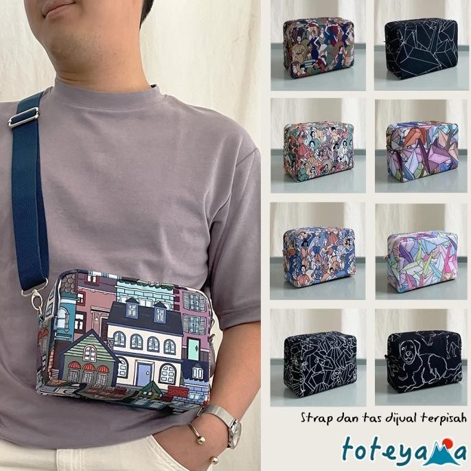 TERLARIS - Toteyama - Boxy Pouch Toteyama