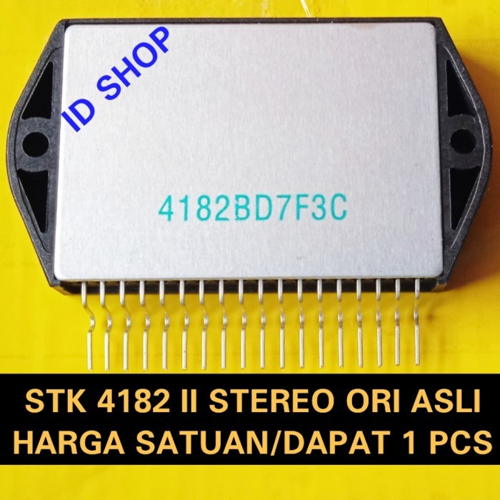 IC POWER STK 4182 II STEREO ORIGINAL STK 4182 II ASLI POWER AMPLIFIER