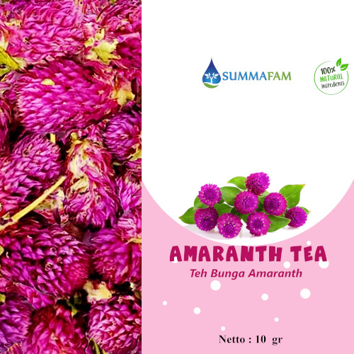 

Summafam Globe Amaranth Tea - Teh Bunga Amaranth